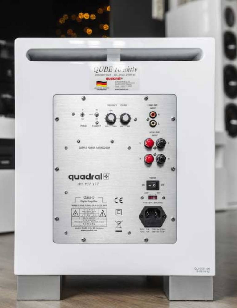 Subwoofer Quadral Qube CS10