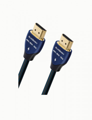 Cablu HDMI 4K AudioQuest BlueBerry, HDMI 2.1/HDCP 2.2, eARC