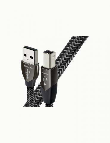 Cablu USB A-B AudioQuest Diamond, DBS Black