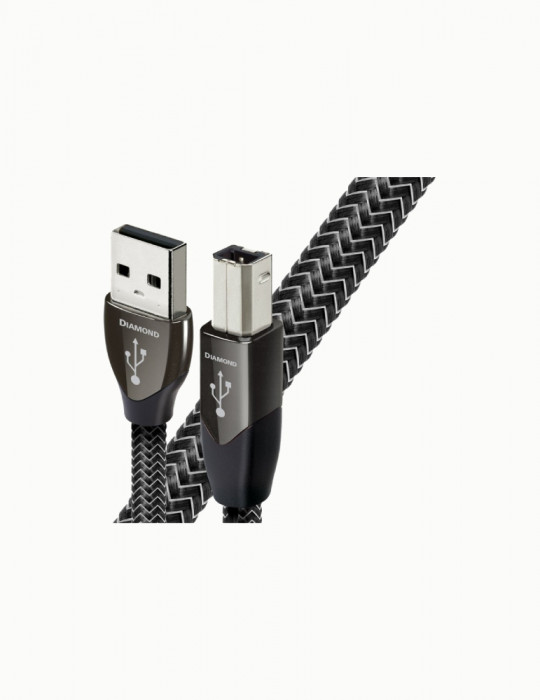 Cablu USB A-B AudioQuest Diamond, DBS Black
