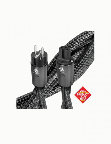 Cablu alimentare Audioquest DRAGON C15 High Current, DBS Carbon,1.5m