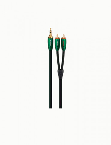 Cablu audio 3.5mm - 2RCA AudioQuest Evergreen