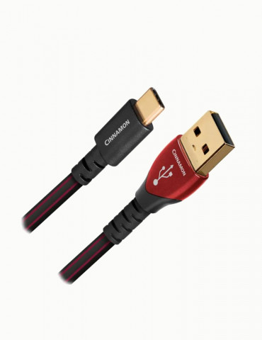 Cablu USB-A - USB-C 2.0 AudioQuest Cinnamon 1.5m