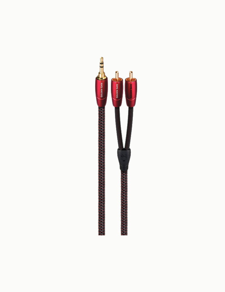 Cablu audio 3.5mm - 2RCA AudioQuest Golden Gate