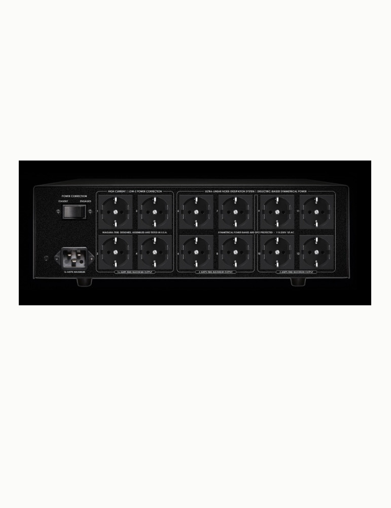 Conditioner retea electrica AudioQuest Niagara 7000, Low-Z Power Noise-Dissipation System