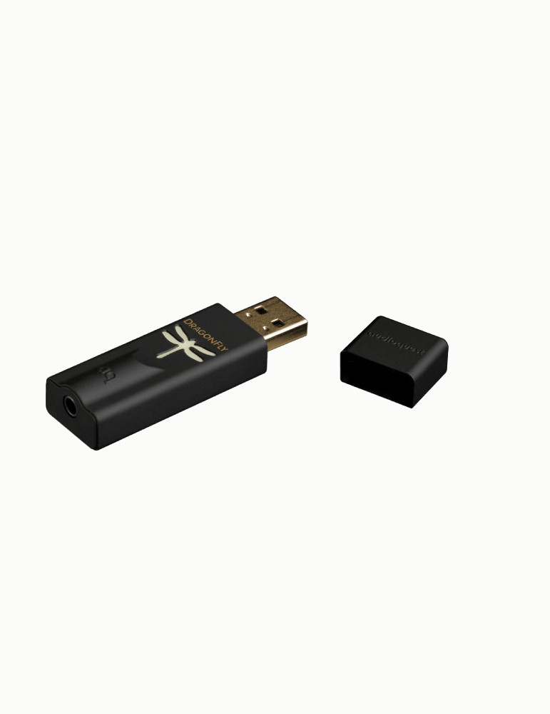 Amplificator de casti si DAC AudioQuest DragonFly Black