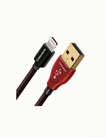 Cablu de date Lightning - USB AudioQuest Cinnamon 0.75m
