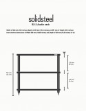 Rack Hi-Fi Solidsteel S2-3