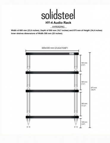 Rack High-End Solidsteel HY-4