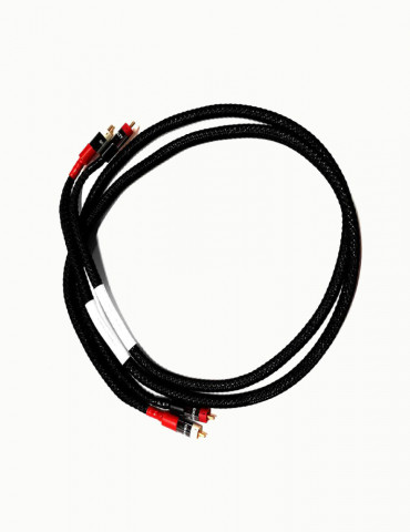 Black Rhodium Silver Groove RCA