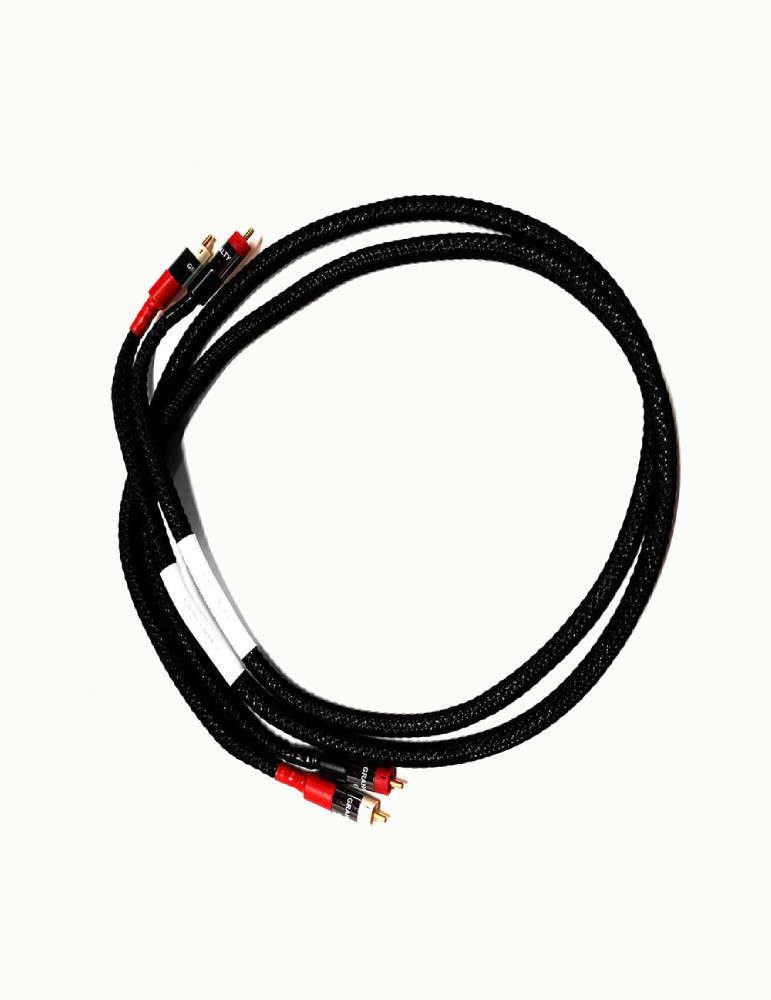 Black Rhodium Silver Groove RCA