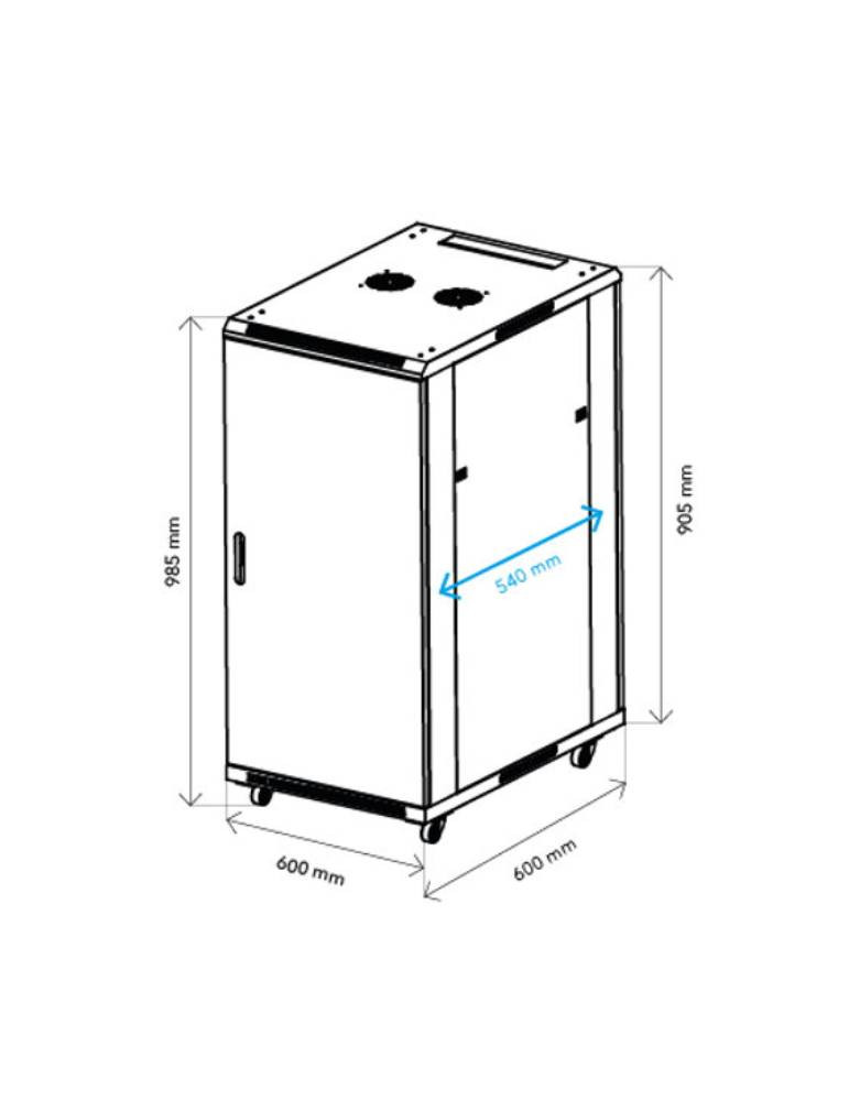 Norstone Rack 18U - 19"