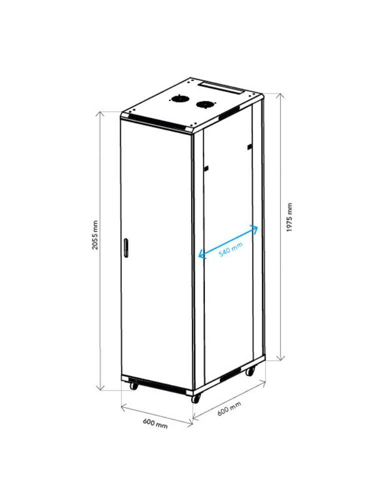 Norstone Rack 42U - 19"