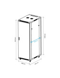 Norstone Rack 32U - 19"