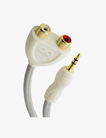 Cablu splitter 1 x Jack3.5 tata la 2 x RCA mama