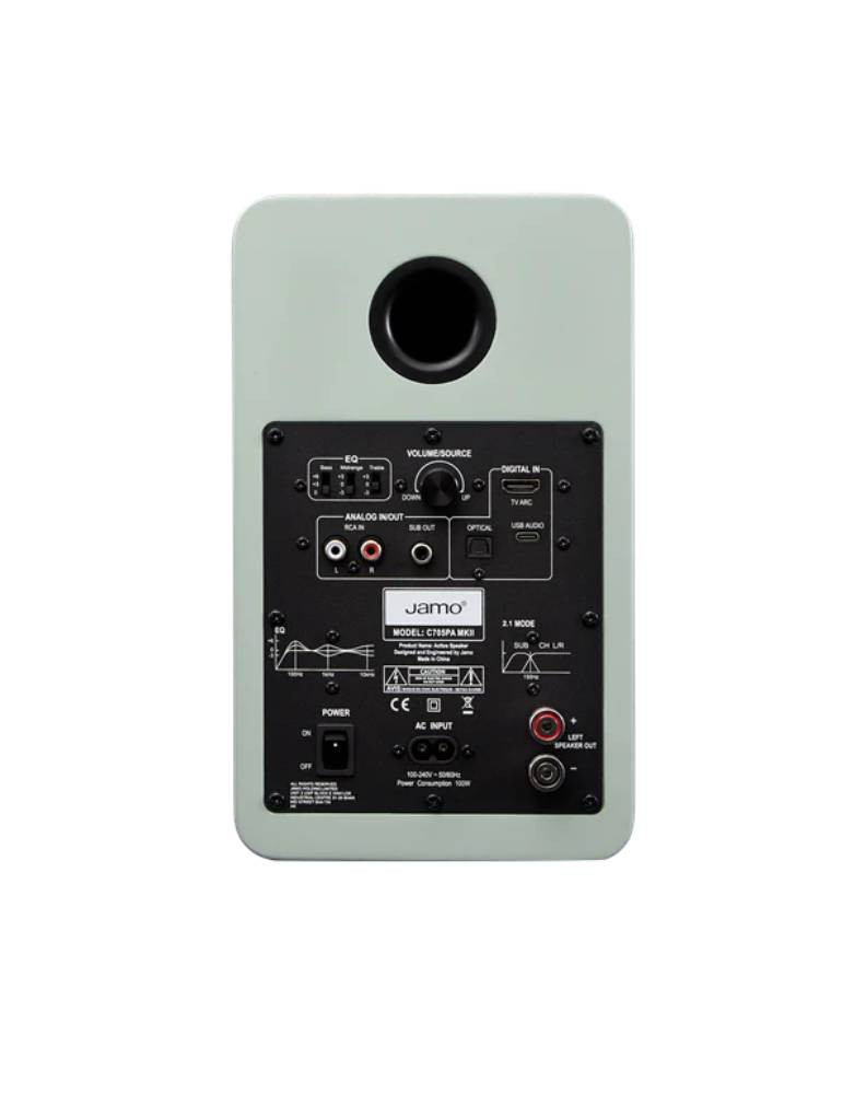 Boxe Active Jamo C705PA MKII green back