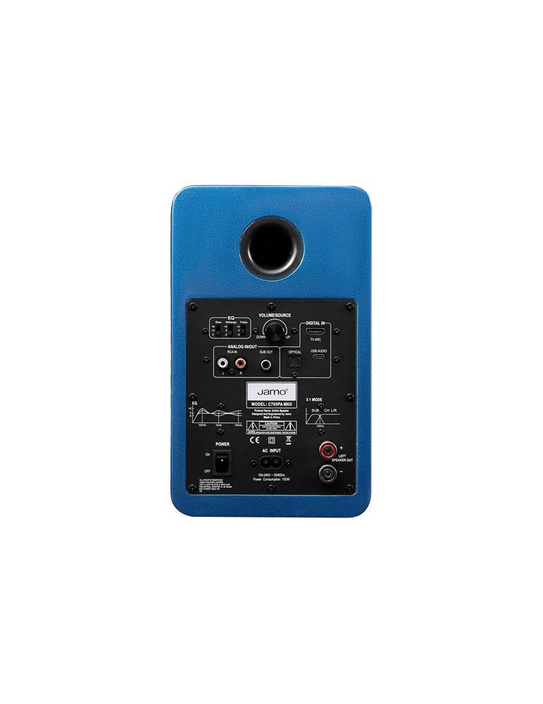 Boxe Active Jamo C705PA MKII blue back