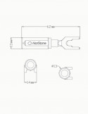 Norstone Jura Spade Connector